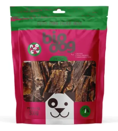 BioDog Clássicos Snack sabor carne crocante 300g