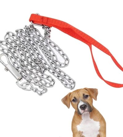 Corrente Guia Coleira Metal para Cachorro C?es Pet Adestramento Passeio para Prender Resistente Forte