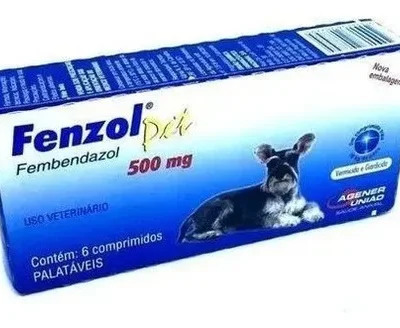 Fenzol Pet Vermífugo 500mg 1 Cx C/ 6 Comp - Agener