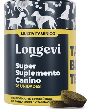 Longevi Tabletes - Super Suplemento Para Cães Petvi
