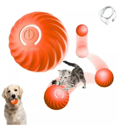 Polares Bolinha Interativa Cães Pet Cachorro Usb Recarregável
