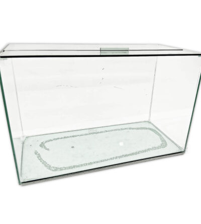 Aquário Retangular N4 11 Litros Para Peixes Plantas 35x17x22