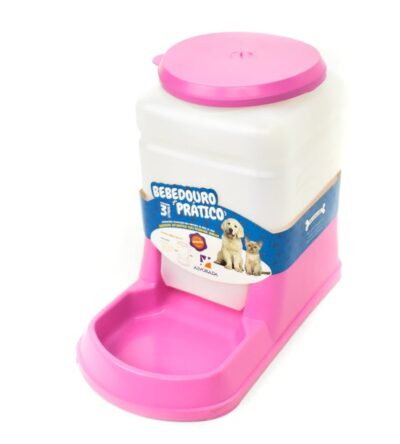 Bebedouro Automático 3 Litros Cães E Gatos Prático Alvorada