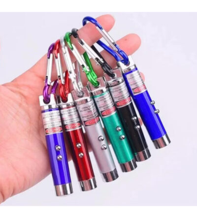 Brinquedo Laser LED 3 em 1/Para Gatos e Cachorros, Caneta Luz Laser Interativa Para Pets.