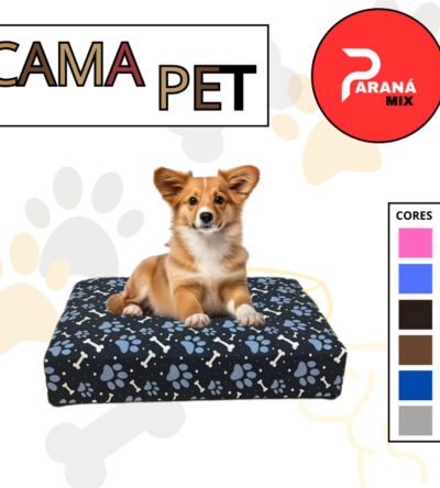 Cama pet confortável estofada elegante - PROMOÇÃO IMPERDIVEL