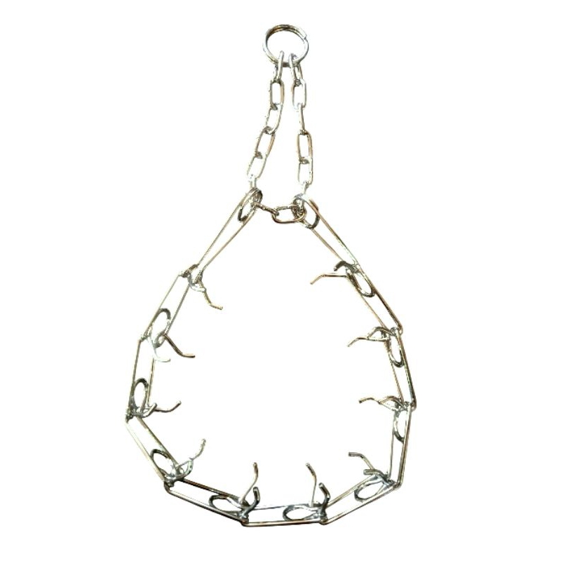 Coleira enforcador garra de contenção extrema enforcador de garra proteção para pescoço do cachorro enforcador ferro