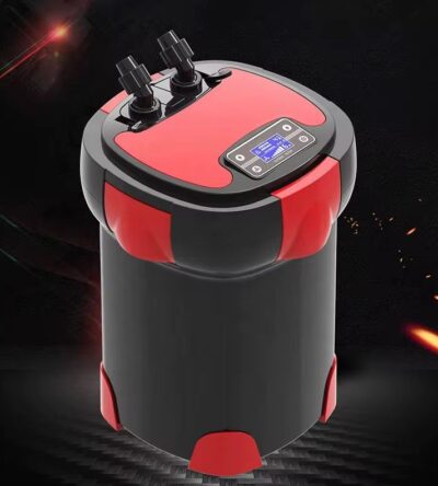 FILTRO CANISTER ULTRAVIOLETA P/ AQUÁRIO SUNSUN ZW-3000 COM UV 9W 3000lh VAZÃO REGULÁVEL ATÉ 750L