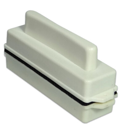 Limpador Magnetico Branco Kares Medio Aquario Vidro Ate 6mm