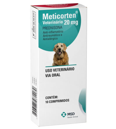 Meticorten 20mg 10 Comprimidos - MSD