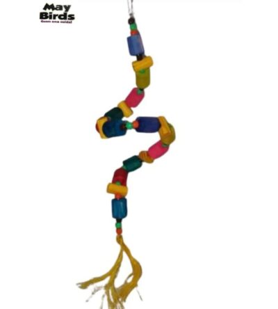 Mobile Espiral para Calopsita e outros Pássaros