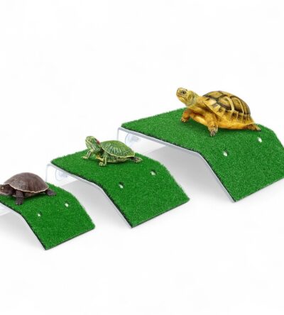 Plataforma Rampa Tartatuga Repteis Terrarios Grama Aquario Varios Tamanhos Aquatank Original