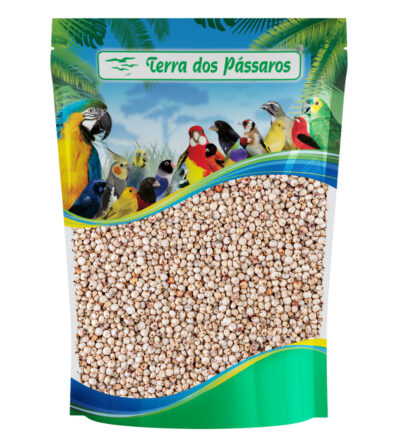 Sementes de Sorgo Branco para Pássaros - 200g
