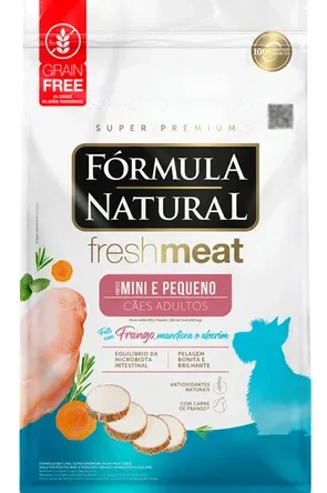 Fórmula Natural Fresh Meat Cães Adultos Mini E Pequeno 2,5kg